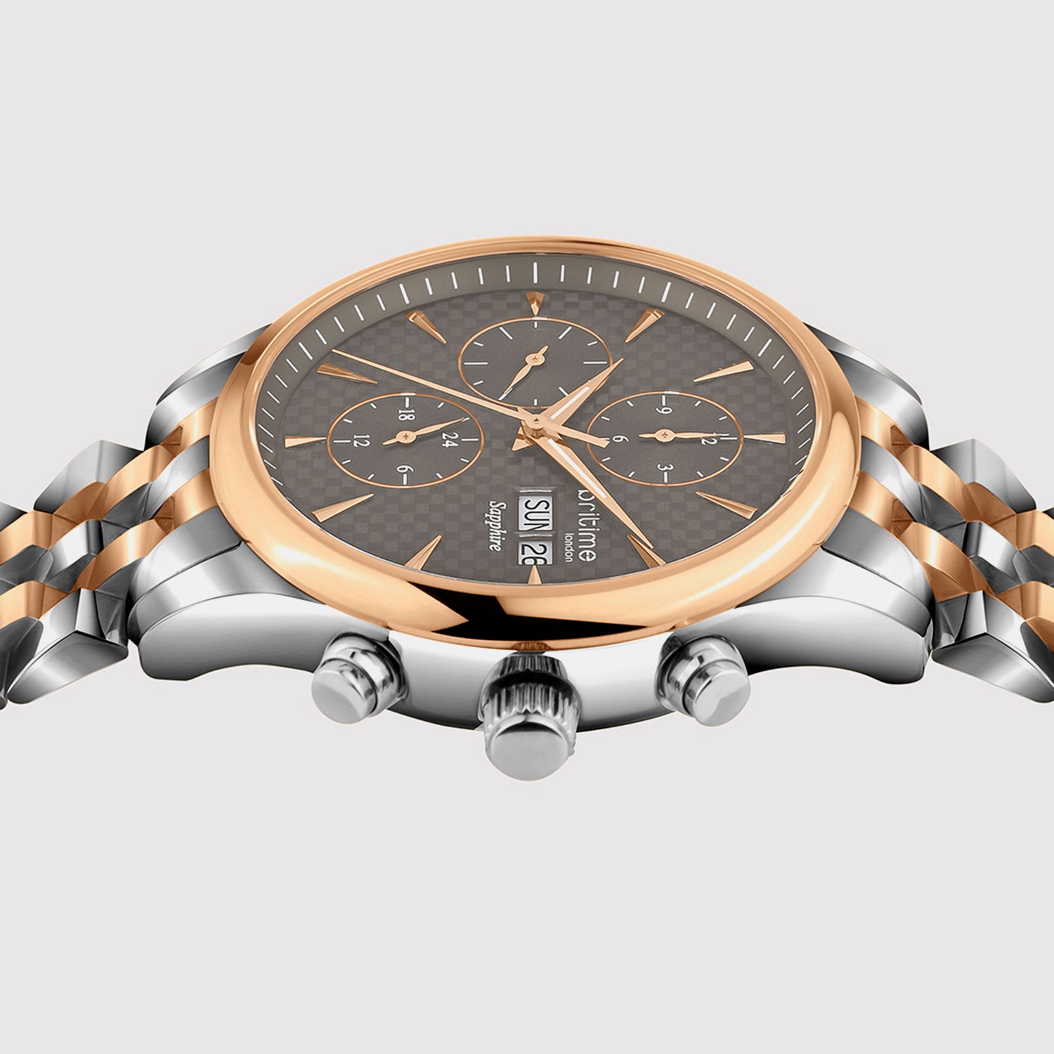 Magna Men Automatic Brown Dial Analog Stainless Steel Watch 928-M31505