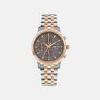 Magna Men Automatic Brown Dial Analog Stainless Steel Watch 928-M31505