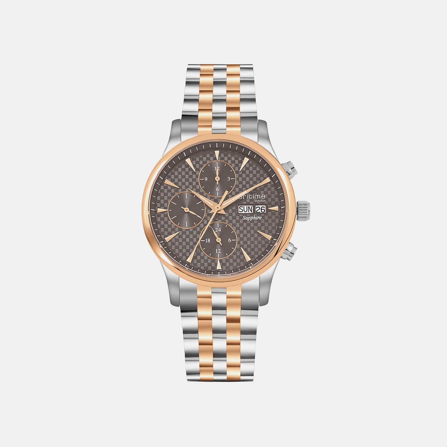Magna Men Automatic Brown Dial Analog Stainless Steel Watch 928-M31505