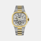 Monarch Men Automatic Grey Dial Analog Stainless Steel Watch 969-M10304
