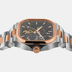 Monarch Men Automatic Grey Dial Analog Stainless Steel Watch 969-M11505