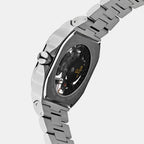 Monarch Men Automatic Blue Dial Analog Stainless Steel Watch 969-M11801