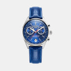 Gran Sportivo Men Quartz Blue Sunray Dial Chronograph Stainless Steel Watch 978818 41 45 20