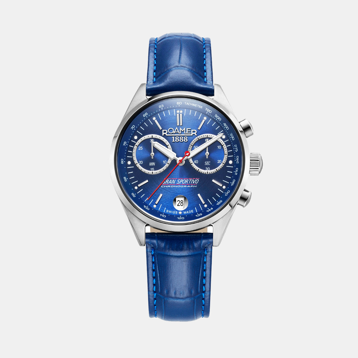 Gran Sportivo Men Quartz Blue Dial Chronograph Stainless Steel Watch 978818 41 45 20