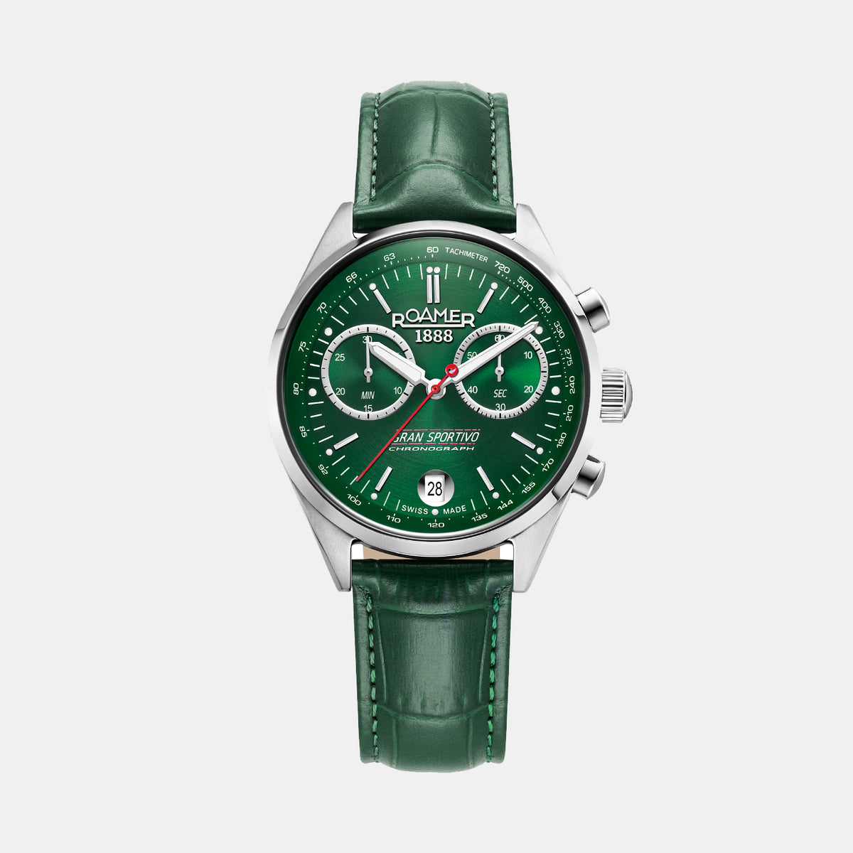 Gran Sportivo Men Quartz Green Dial Chronograph Stainless Steel Watch 978818 41 75 20