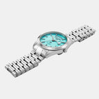 Primeline Daydate Ii Men Automatic Blue Dial Analog Stainless Steel Watch 981666 41 05 50