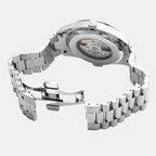 Primeline Daydate Ii Men Automatic Blue Dial Analog Stainless Steel Watch 981666 41 05 50