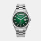 Primeline Men Automatic Green Dial Analog Stainless Steel Watch 981666 41 75 50