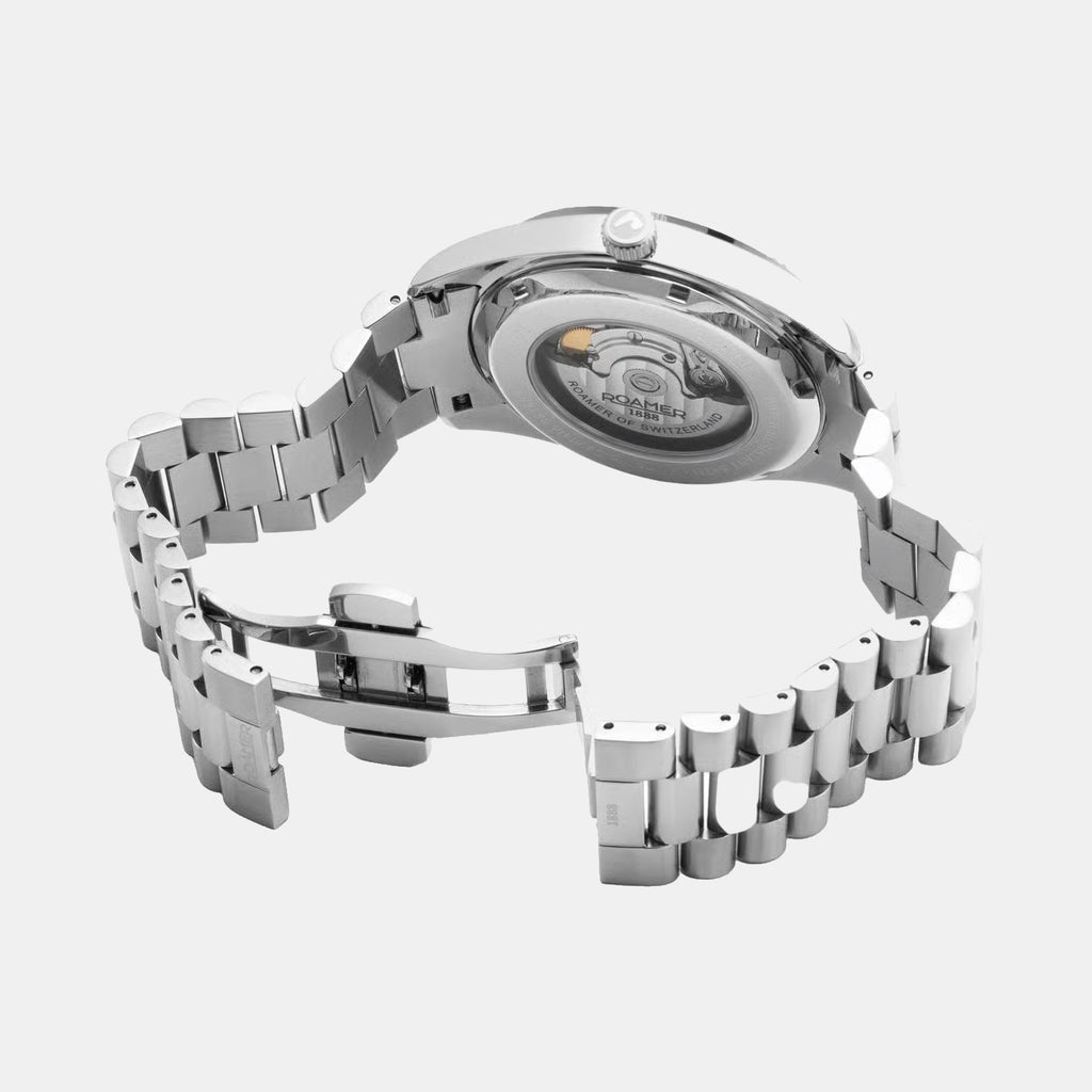 Primeline Men Automatic Green Dial Analog Stainless Steel Watch 981666 41 75 50