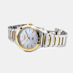 Eos Classic Women Quartz White Mother Of Pearl Dial Analog Stainless Steel Watch 982847 47 20 20