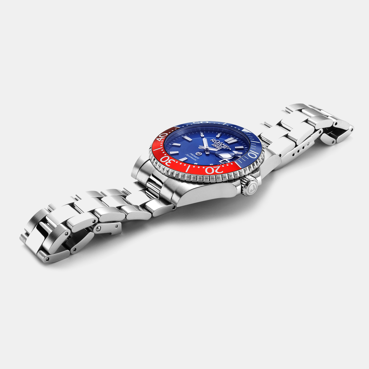 Premier Men Automatic Blue Dial Analog Stainless Steel Watch 986983 41 45 20