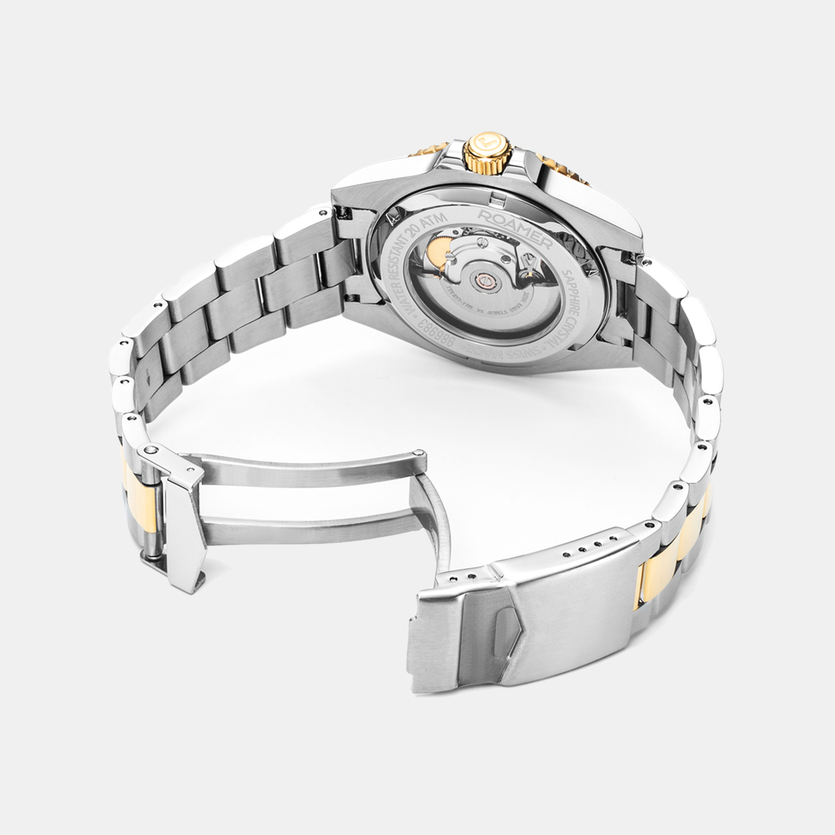 Premier Men Mechanical Black Dial Analog Stainless Steel Watch 986983 47 85 20
