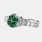 Premier Men Automatic Green Sunray Dial Analog Stainless Steel Watch 986983 41 75 20