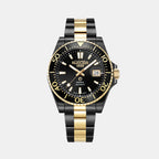 Premier Men Automatic Black Sunray Dial Analog Stainless Steel Watch 986983 45 85 20