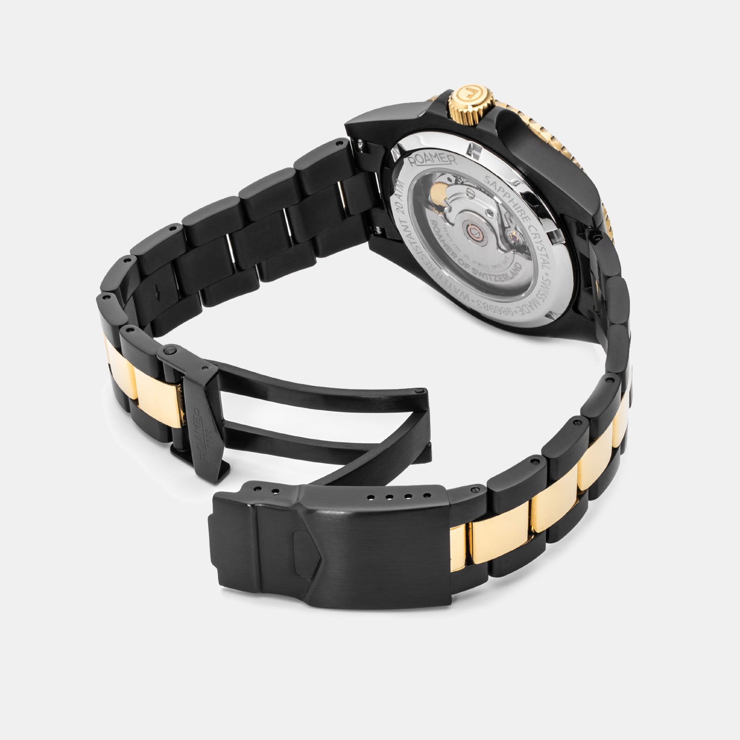 Premier Men Automatic Black Sunray Dial Analog Stainless Steel Watch 986983 45 85 20