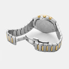 Eos Women Quartz Blue Mother Of Pearl Dial Chronograph Stainless Steel Watch 987837 47 40 20