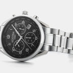 Pro Chrono Men Quartz Black Dial Chronograph Stainless Steel Watch 993819 41 44 20