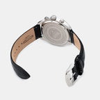 Pro Chrono Men Quartz Green Sunray Dial Chronograph Leather Watch 993819 41 75 02