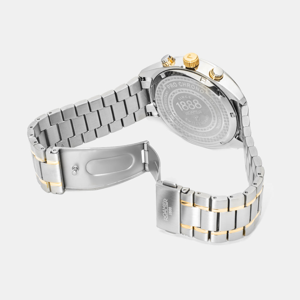 Pro Chrono Men Quartz Green Sunray Dial Chronograph Stainless Steel Watch 993819 47 75 20