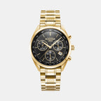 Pro Chrono Men Quartz Black Sunray Dial Chronograph Stainless Steel Watch 993819 48 85 20