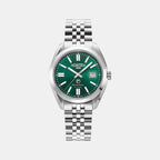 Montalbano Men Automatic Green Sunray Dial Analog Stainless Steel Watch 996983 41 75 20