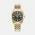 Montalbano Men Automatic Black Dial Analog Stainless Steel Watch 996983 46 85 20