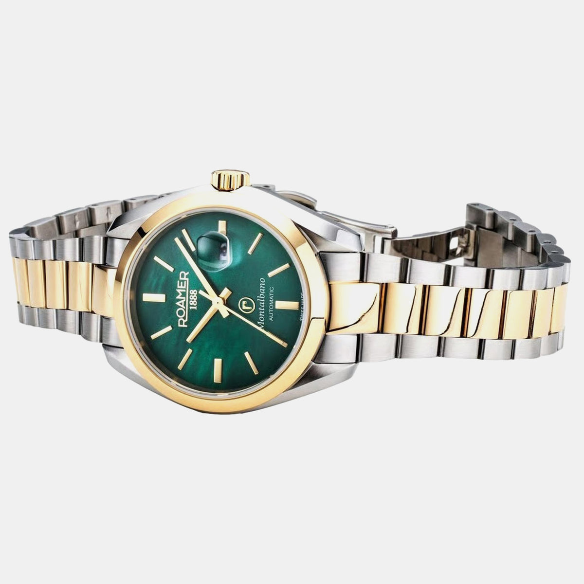 Montalbano Women Automatic Mother Of Pearl Dial Analog Stainless Steel Watch 996990 47 70 20