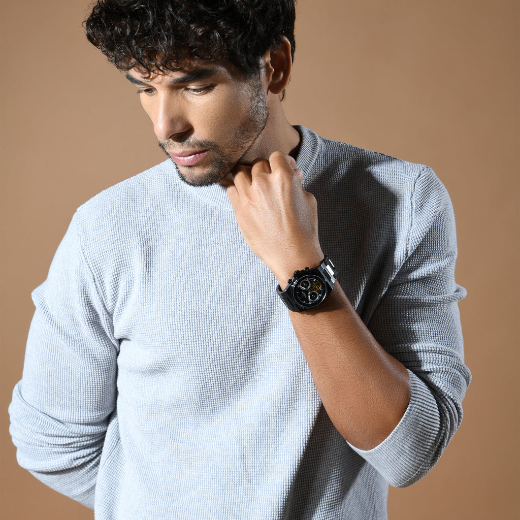 Britime Stainless Steel Round watch