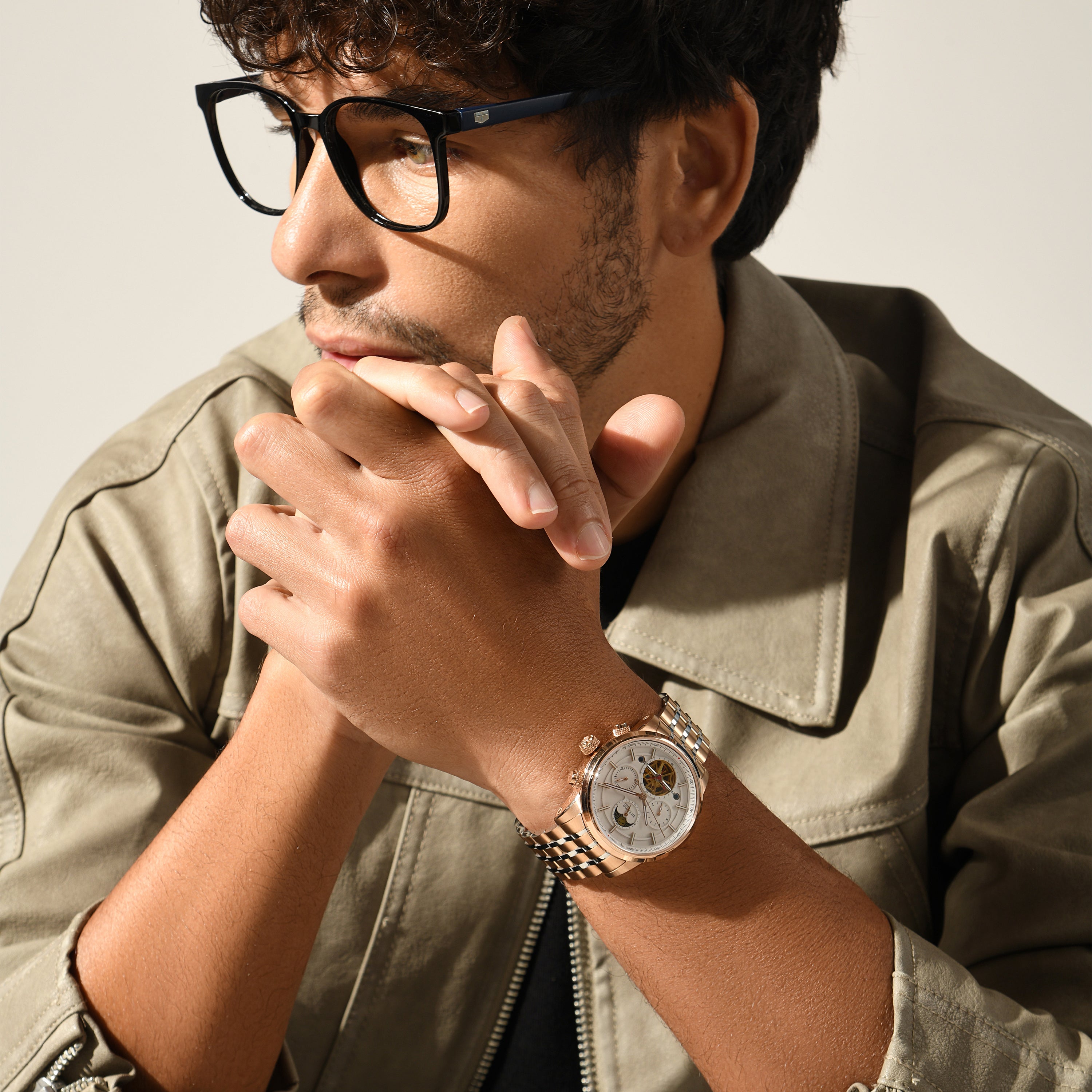 Britime Stainless Steel Round watch