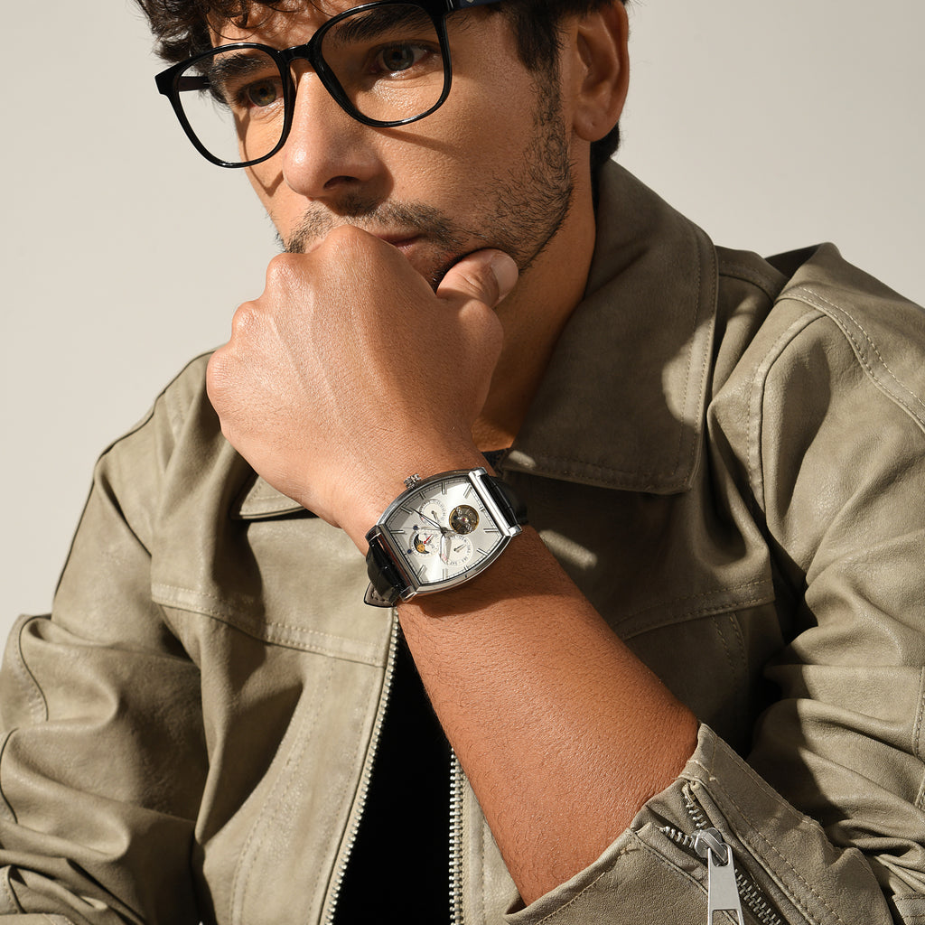 Britime Stainless Steel Square watch