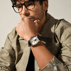 Britime Stainless Steel Square watch