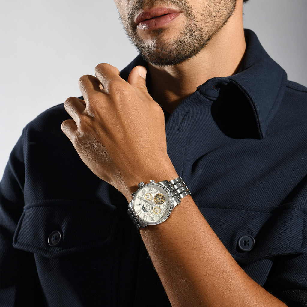 Britime Stainless Steel Round watch