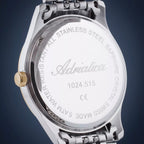 Men Quartz Champagne Dial Analog Stainless Steel Watch A1024.2111Q