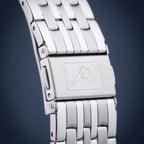 Men Quartz Champagne Dial Analog Stainless Steel Watch A1024.2111Q