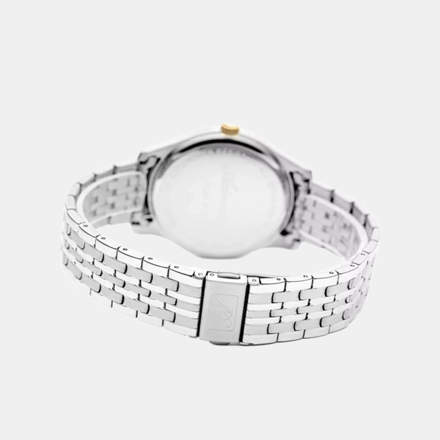 Men Quartz Silver Dial Analog Stainless Steel Watch A1024.2113Q