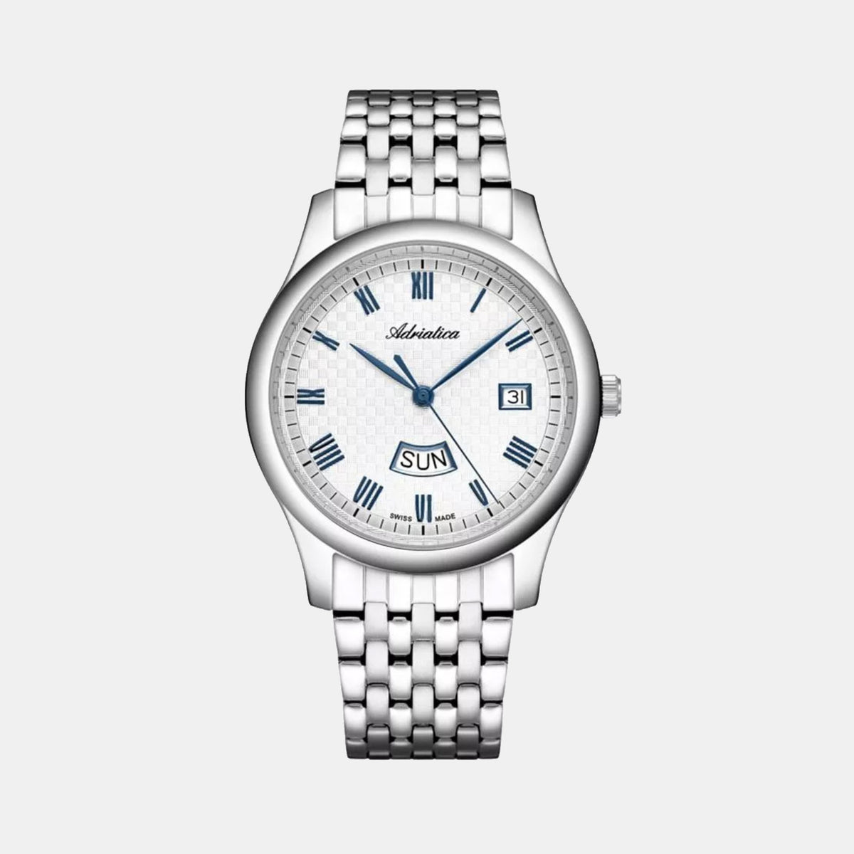 Premiere Men Quartz Silver Dial Analog Stainless Steel Watch A1025.51B3Q
