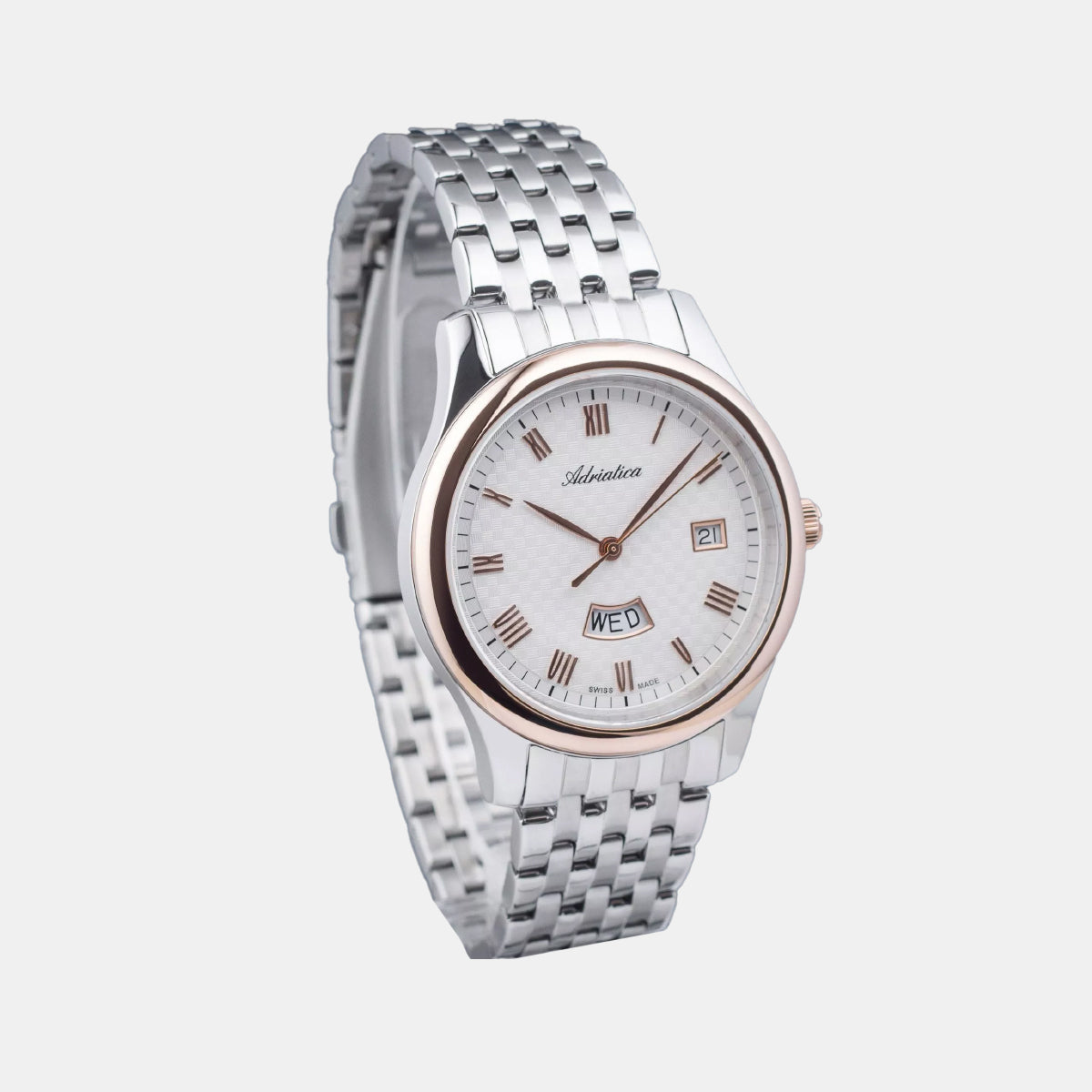 Premiere Men Quartz Silver Dial Analog Stainless Steel Watch A1025.R163Q