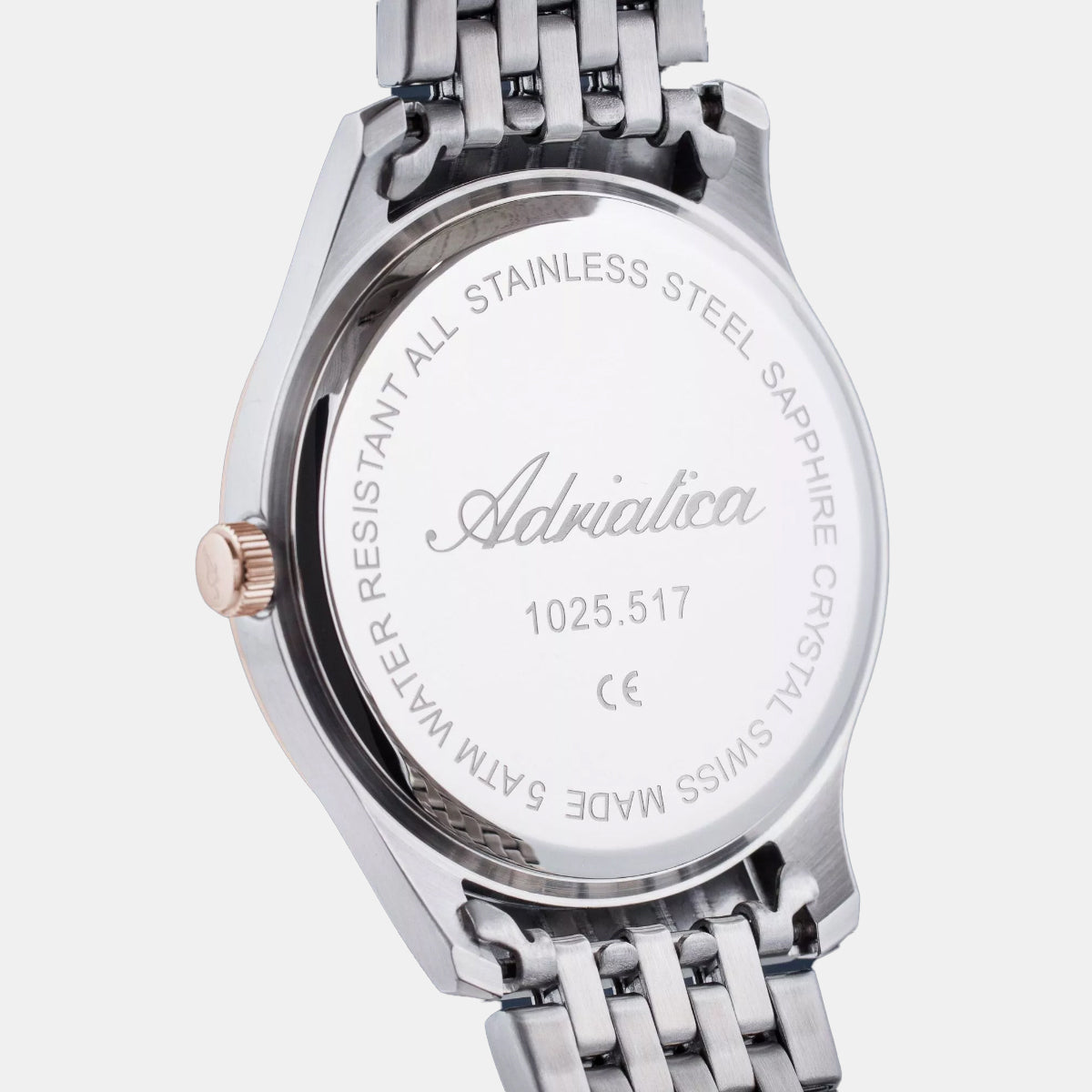 Premiere Men Quartz Silver Dial Analog Stainless Steel Watch A1025.R163Q