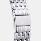 Men Quartz Silver Dial Analog Stainless Steel Watch A1025.R163Q