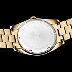 Men Quartz Champagne Dial Analog Stainless Steel Watch A1090.1111Q