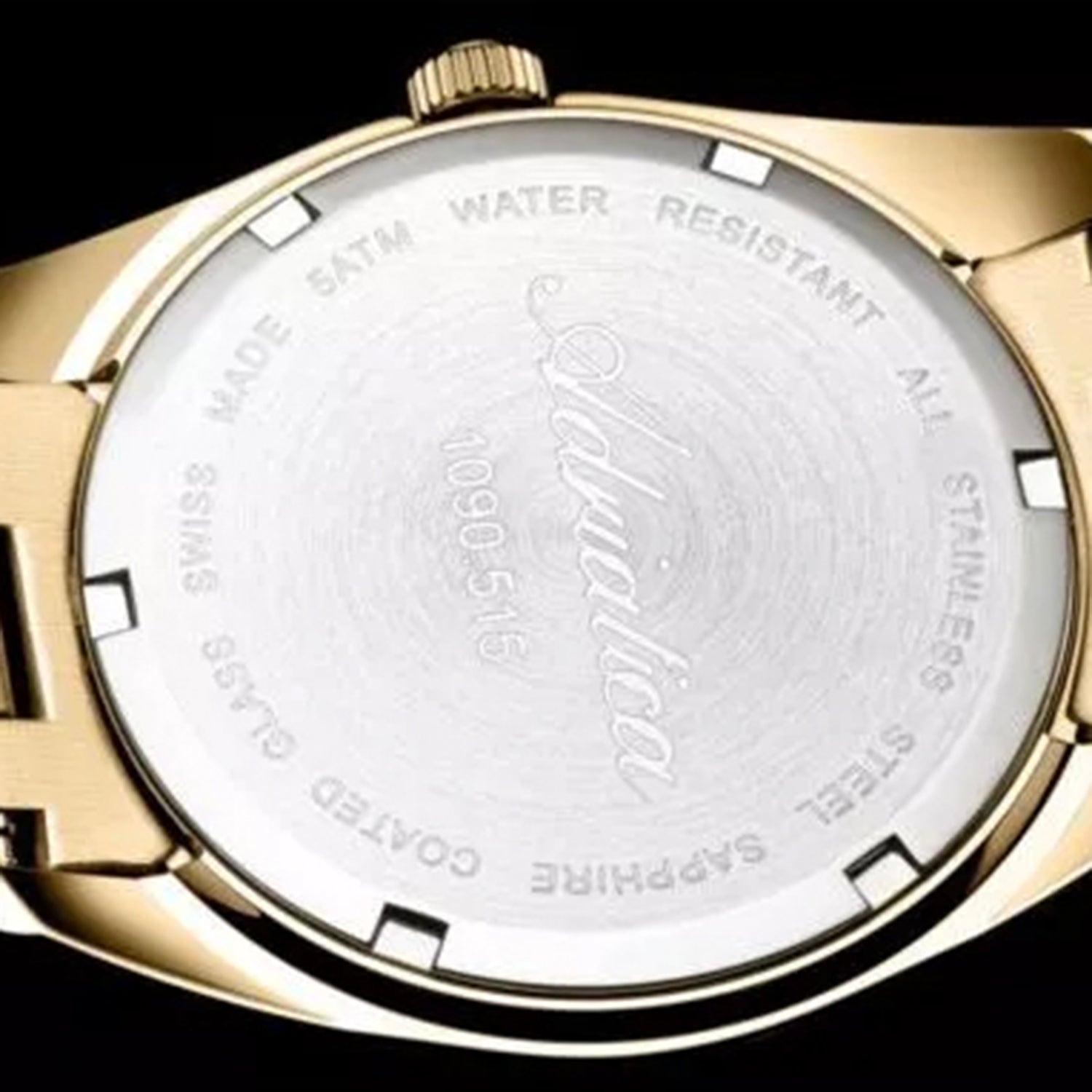 Men Quartz Silver Dial Analog Stainless Steel Watch A1090.1113Q