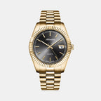 Premiere Men Quartz Gun Dial Analog Stainless Steel Watch A1090.1116Q