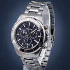 Men Quartz Blue Dial Chronograph Stainless Steel Watch A1139.S115CHN