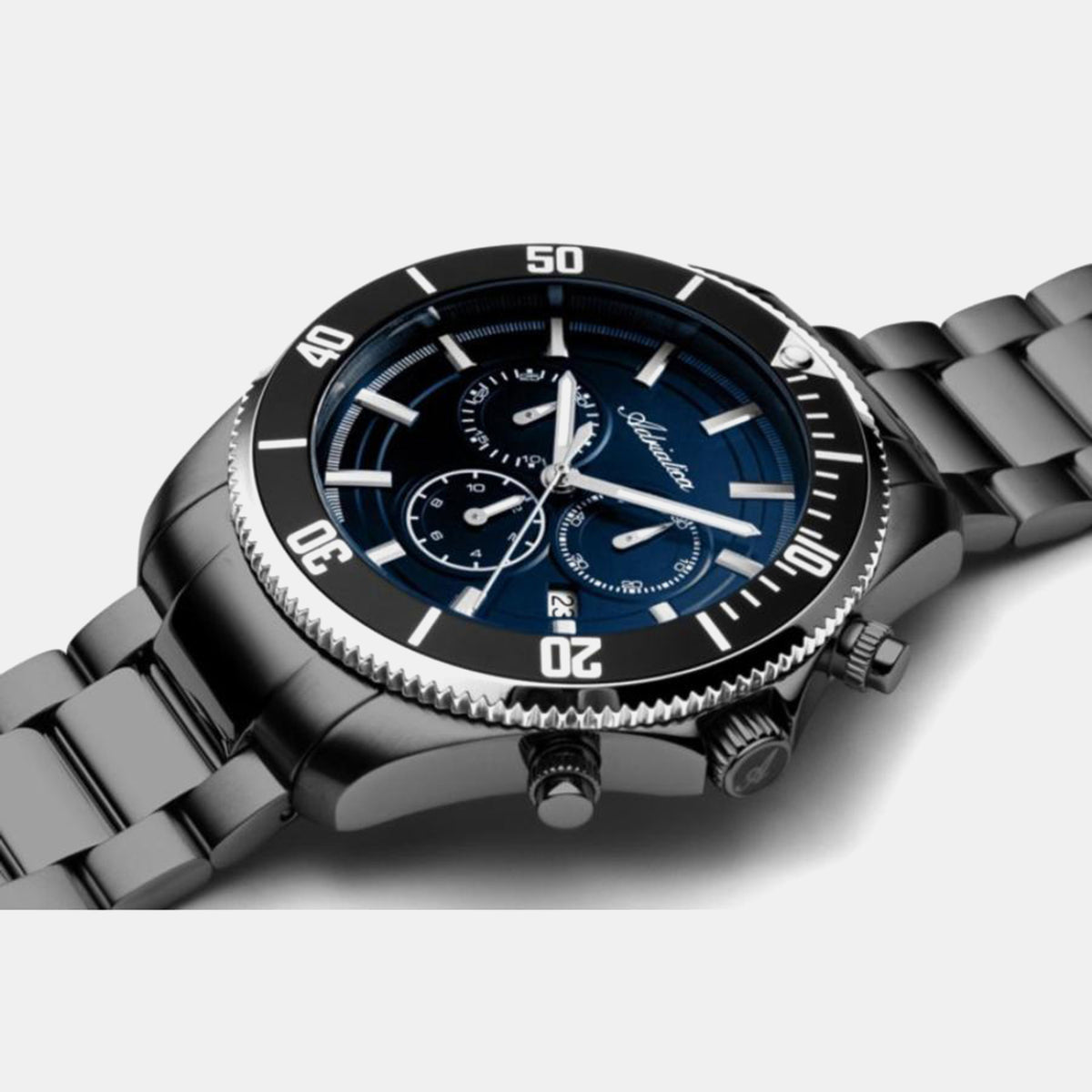 Men Quartz Blue Dial Chronograph Stainless Steel Watch A1139.S115CHN