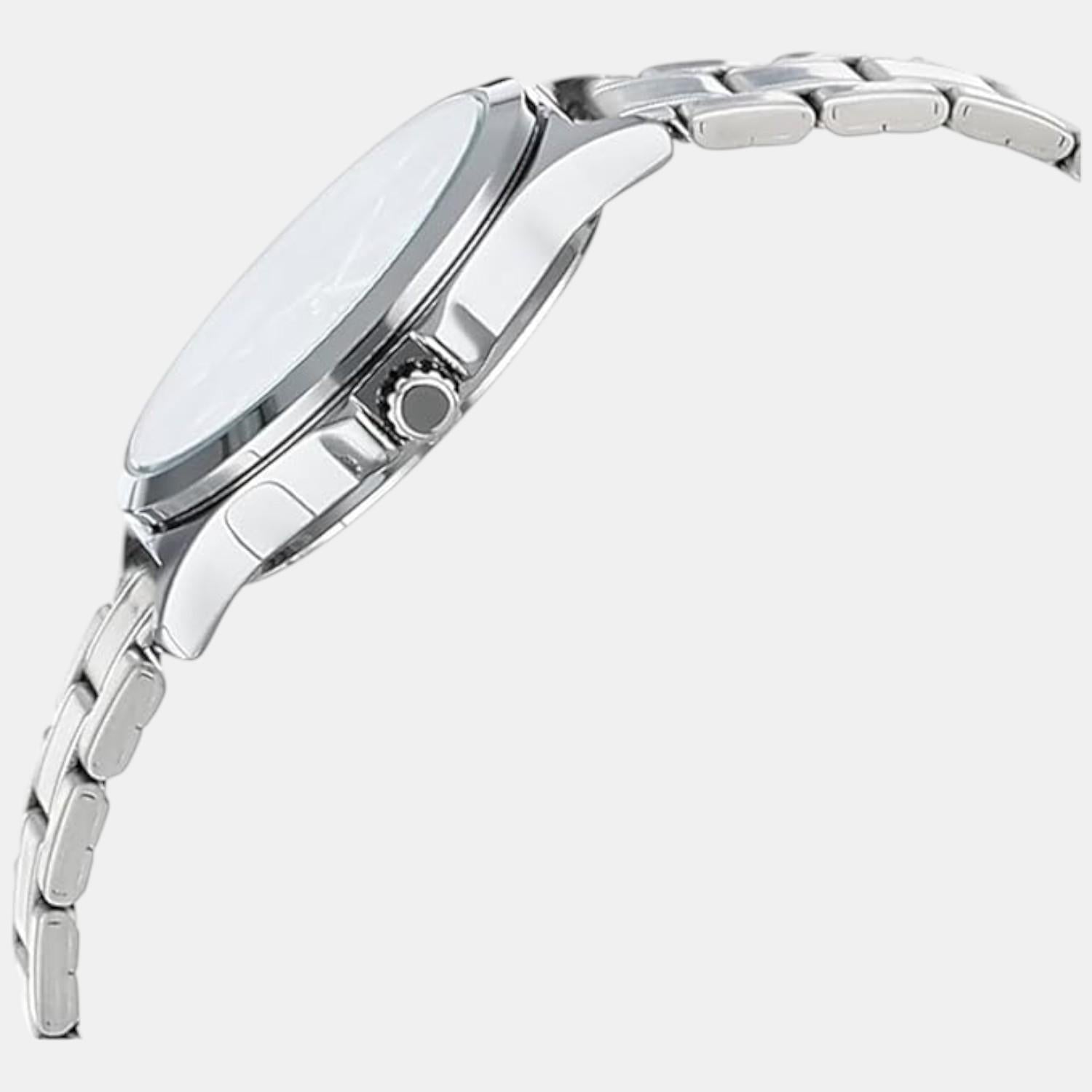 Enticer Women Quartz Black Dial Analog Stainless Steel Watch A1146