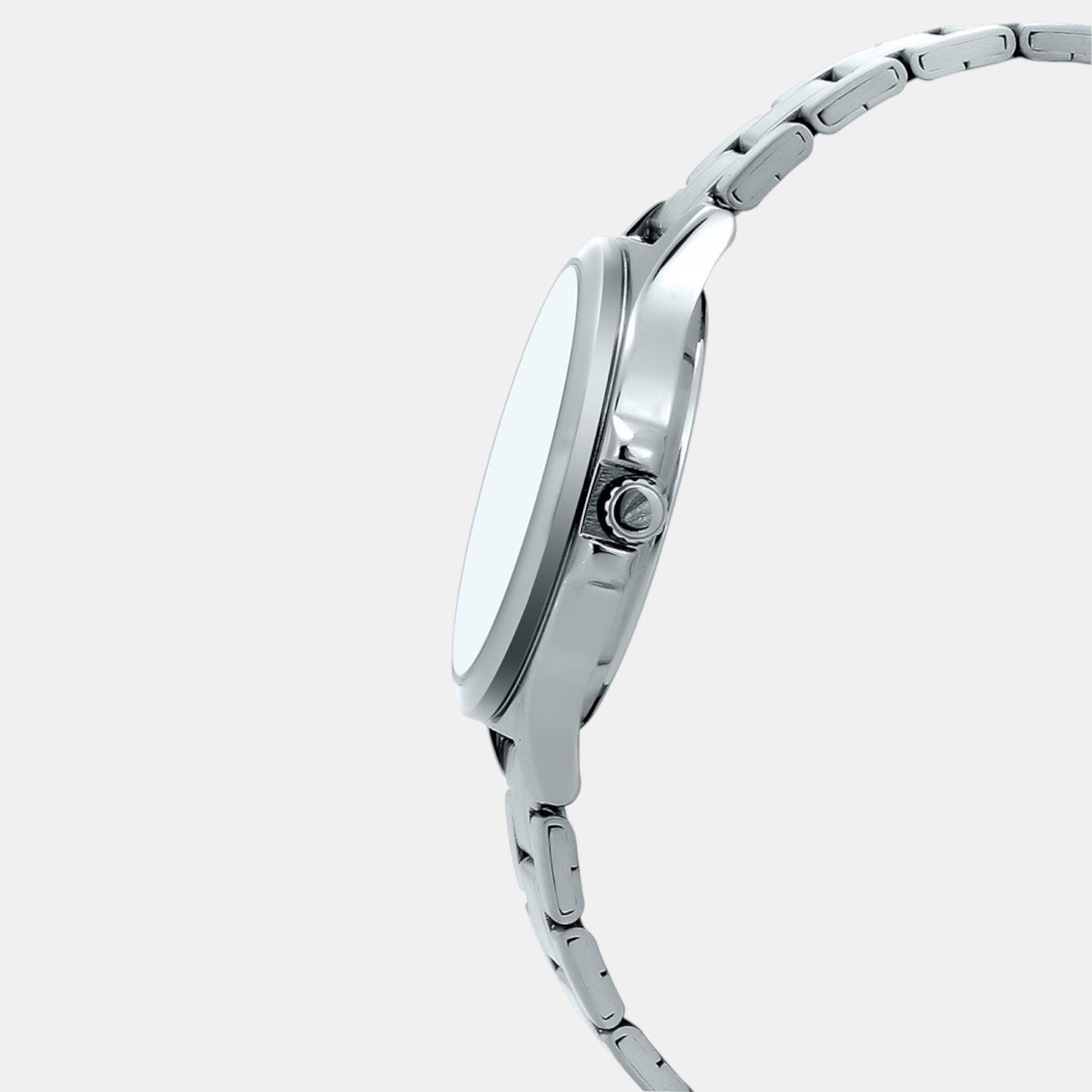 Enticer Women Quartz Blue Dial Analog Stainless Steel Watch A1147