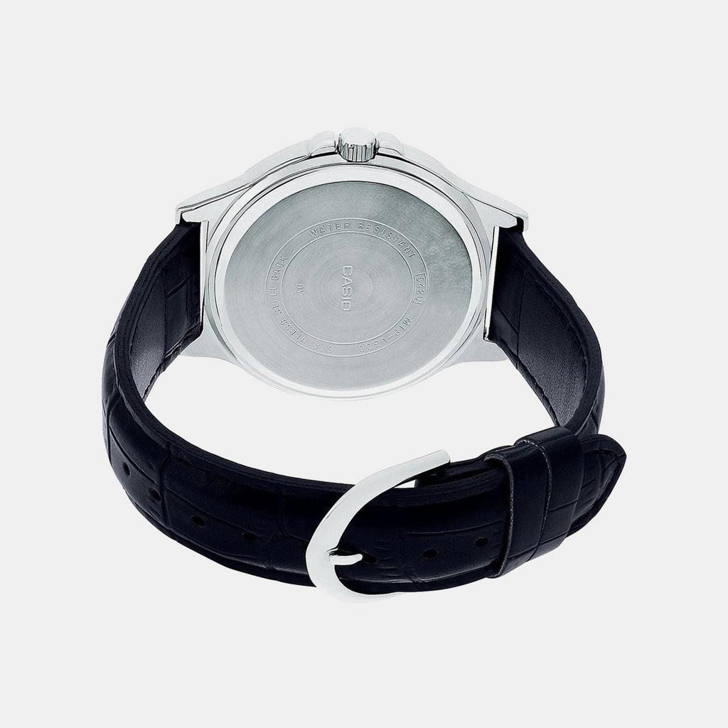 Enticer Women Quartz Black Dial Chronograph Leather Watch A1149