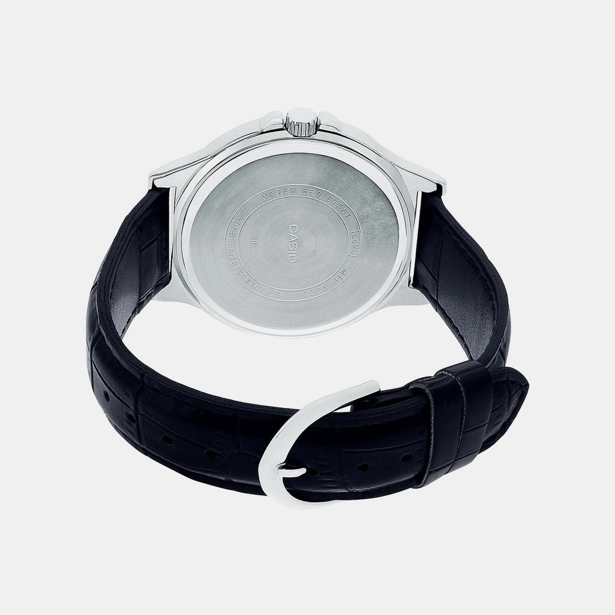 Enticer Women Quartz Black Dial Multi-Function Leather Watch A1149