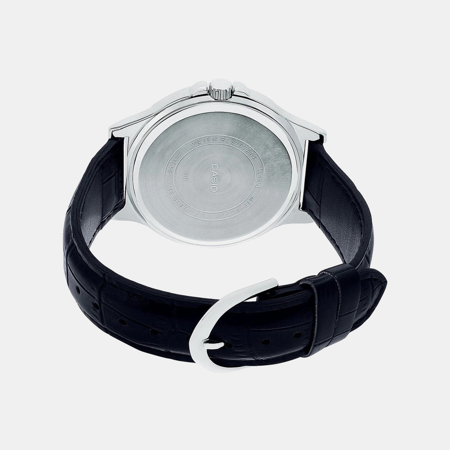 Enticer Women Quartz Black Dial Chronograph Leather Watch A1149