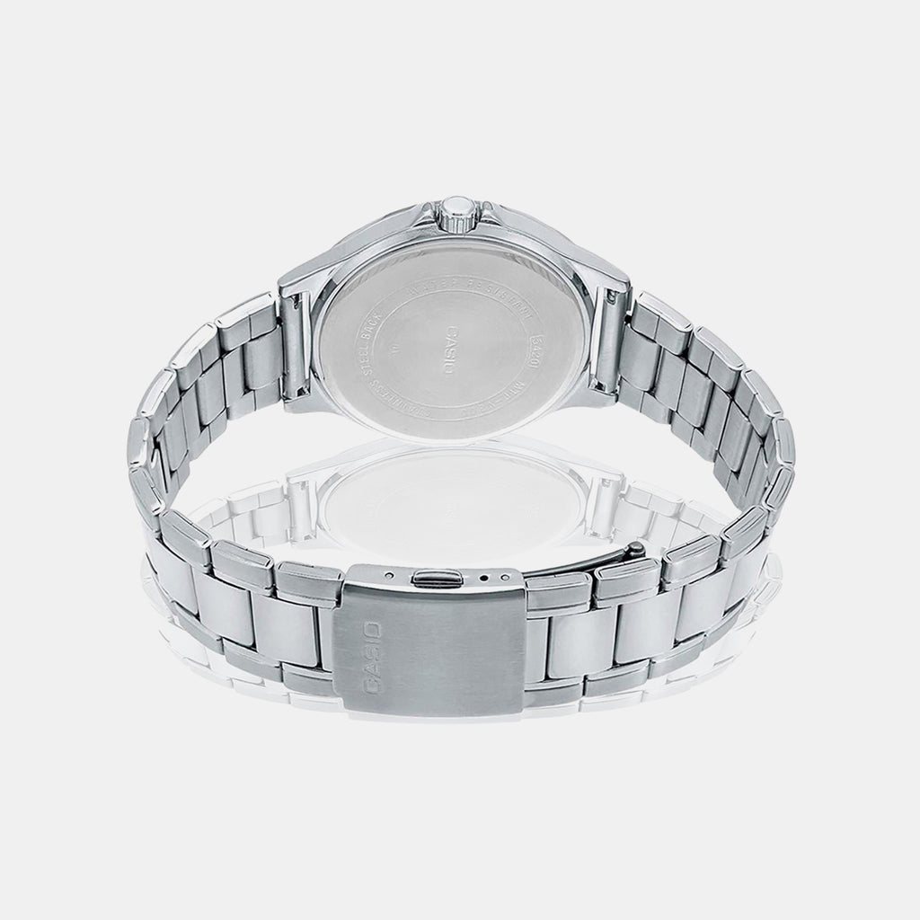 Enticer Men Quartz White Dial Multi-Function Stainless Steel Watch A1174